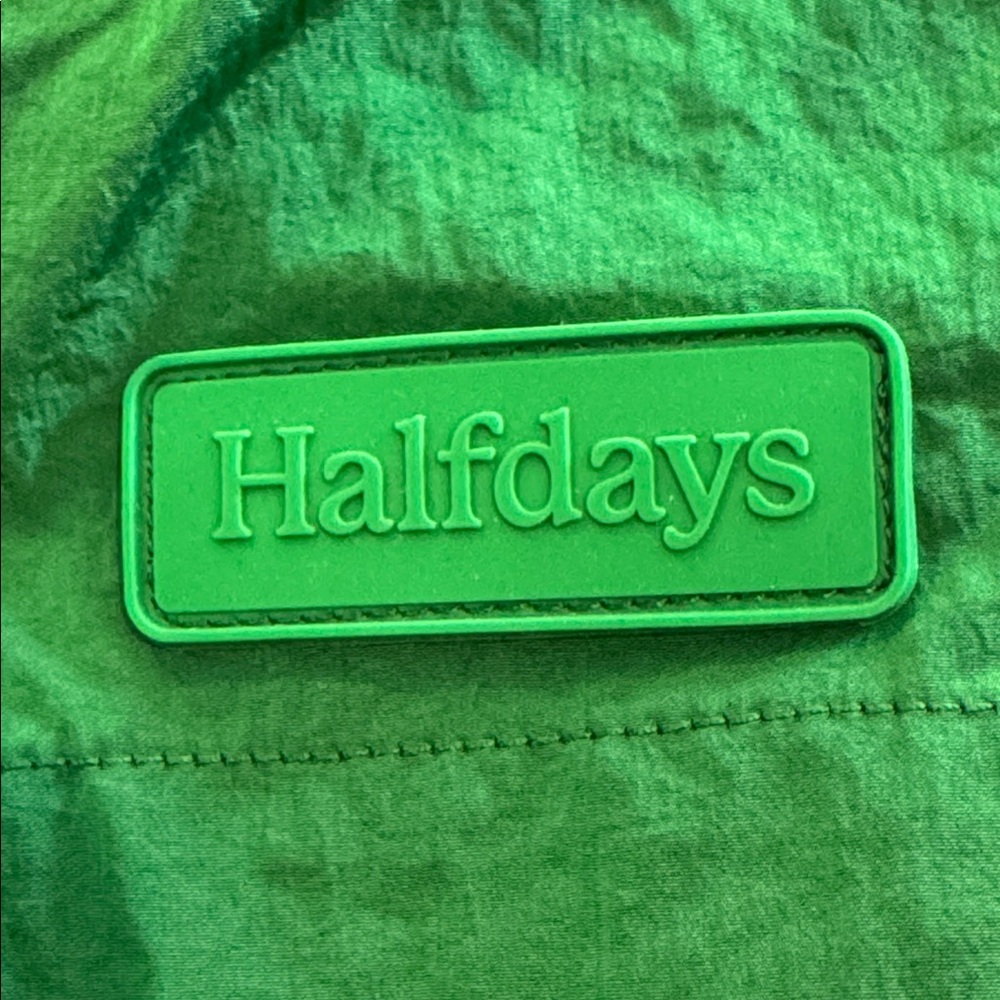 🍀 NWT Halfdays Adams Nylon Short Kelly Green MEDIUM Verdant 🍀 - Picture 10 of 15